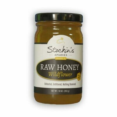 Stockins Raw Wildflower Honey - 10oz