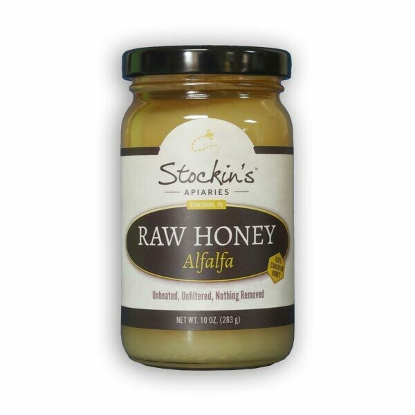 Stockins Raw Alfalfa Honey - 10oz