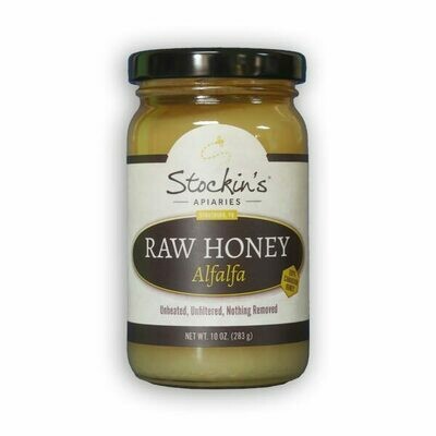 Stockins Raw Alfalfa Honey - 10oz