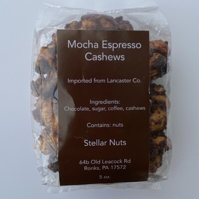 Stellar Nuts - Mocha Espresso Cashews