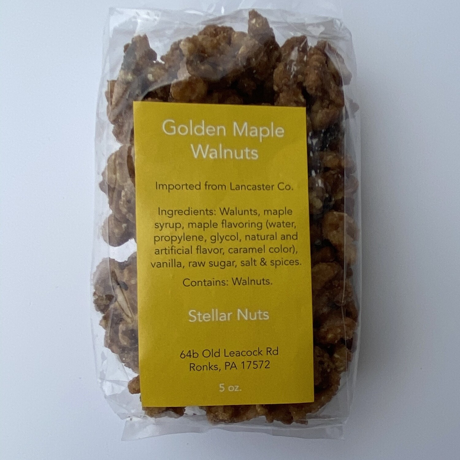 Stellar Nuts - Golden Maple Walnuts