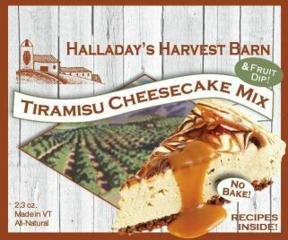 Halladay&#39;s Tiramisu Cheesecake Mix