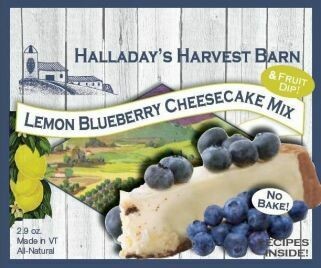 Halladay&#39;s Lemon Blueberry Cheesecake Mix