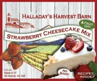 Halladay&#39;s Strawberry Cheesecake Mix