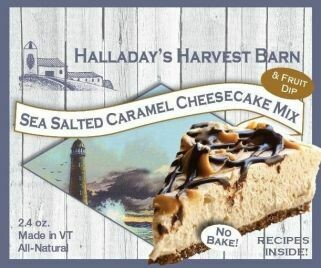Halladay&#39;s Sea Salted Caramel Cheesecake Mix