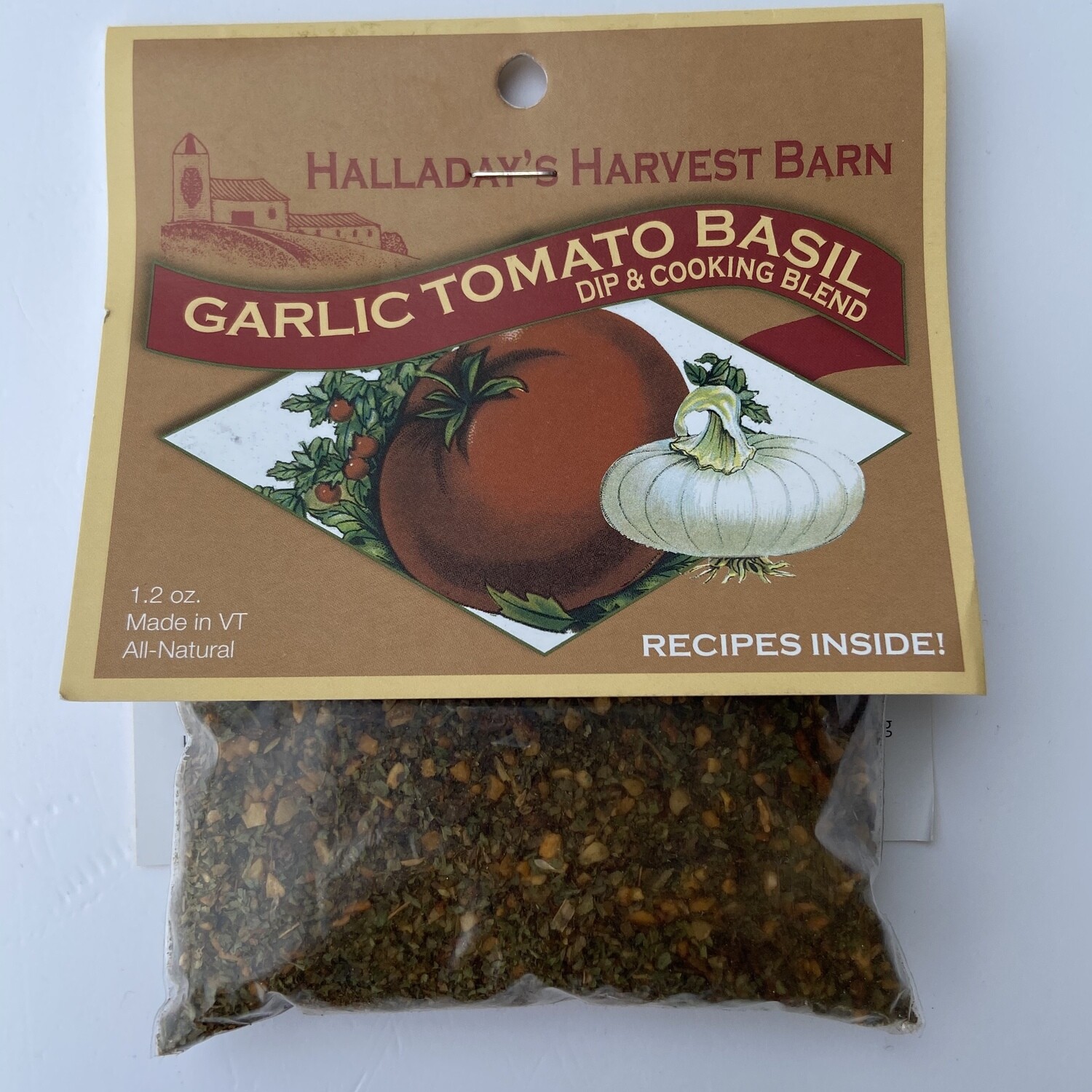 Halladay&#39;s Garlic Tomato Basil Dip