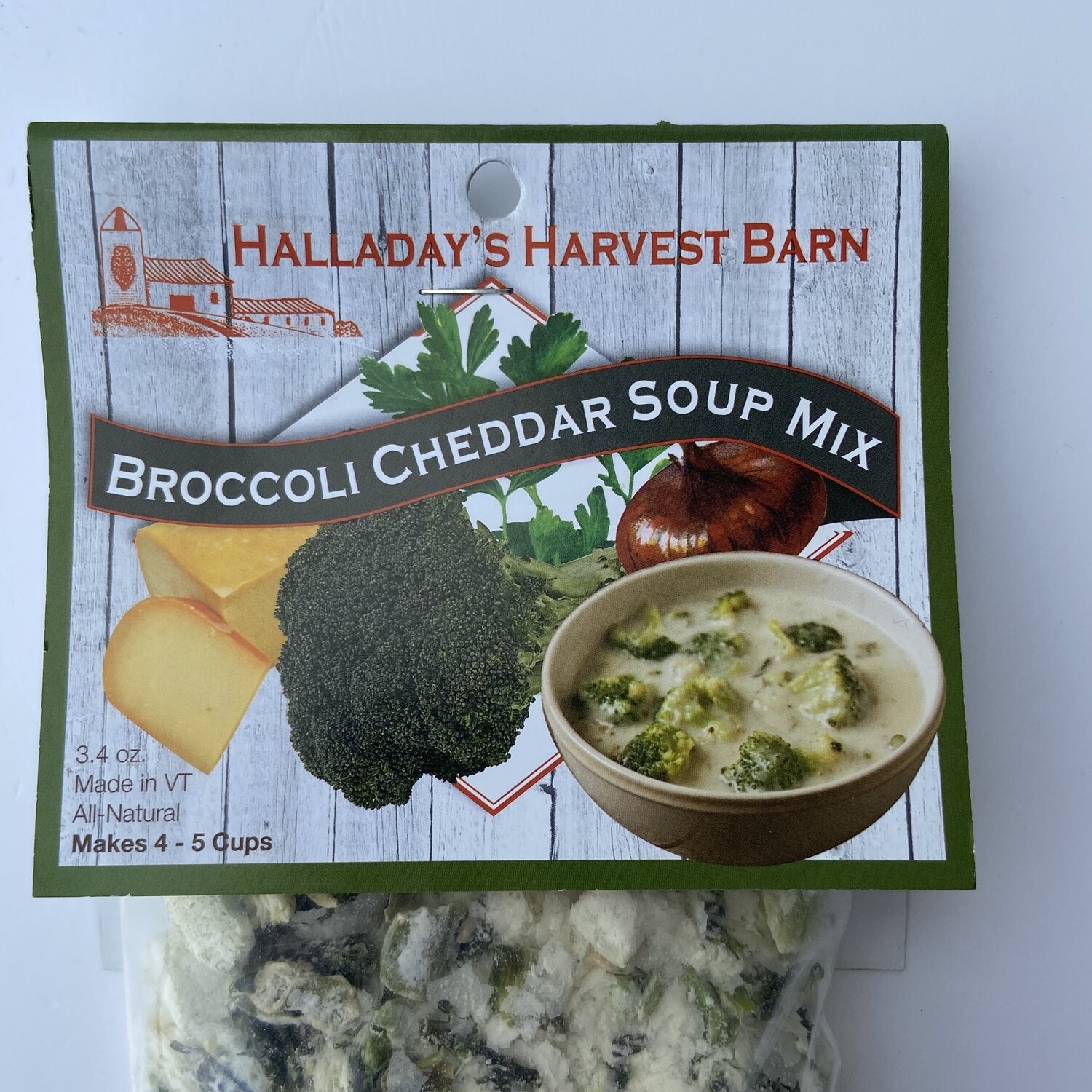 Halladay&#39;s Broccoli Cheddar Soup Mix