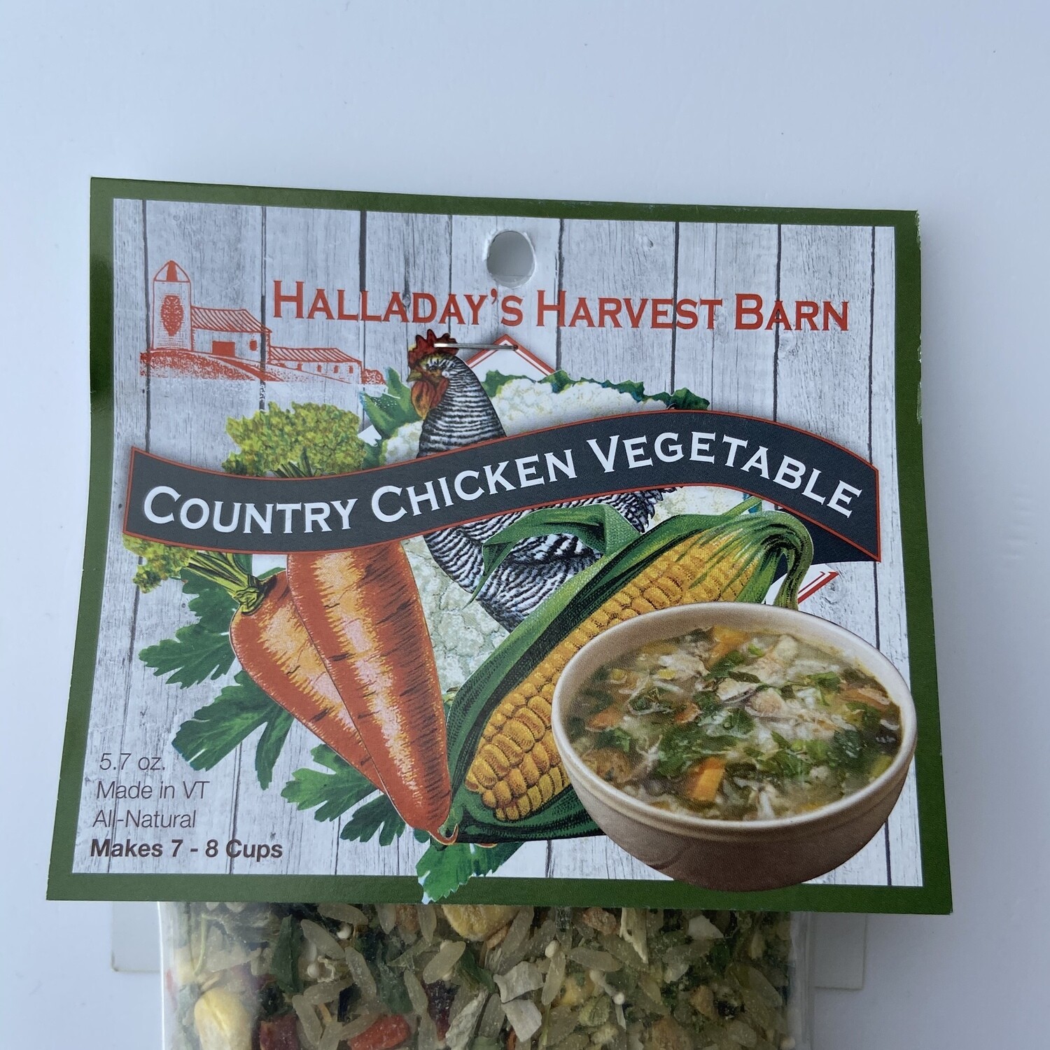 Halladay&#39;s Country Chicken Vegetable Soup