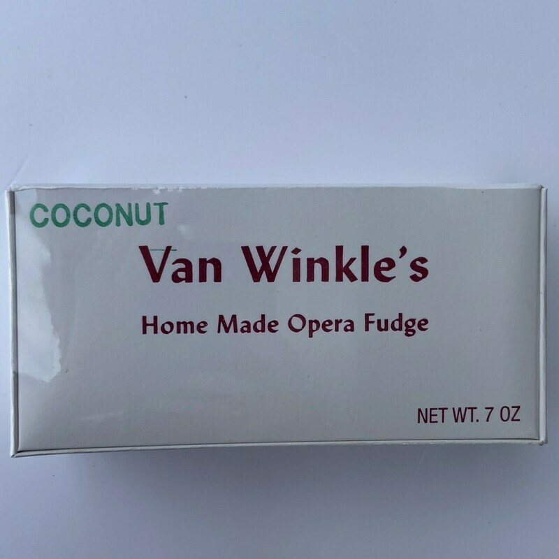 Van Winkle&#39;s Opera Fudge - Coconut - 7oz