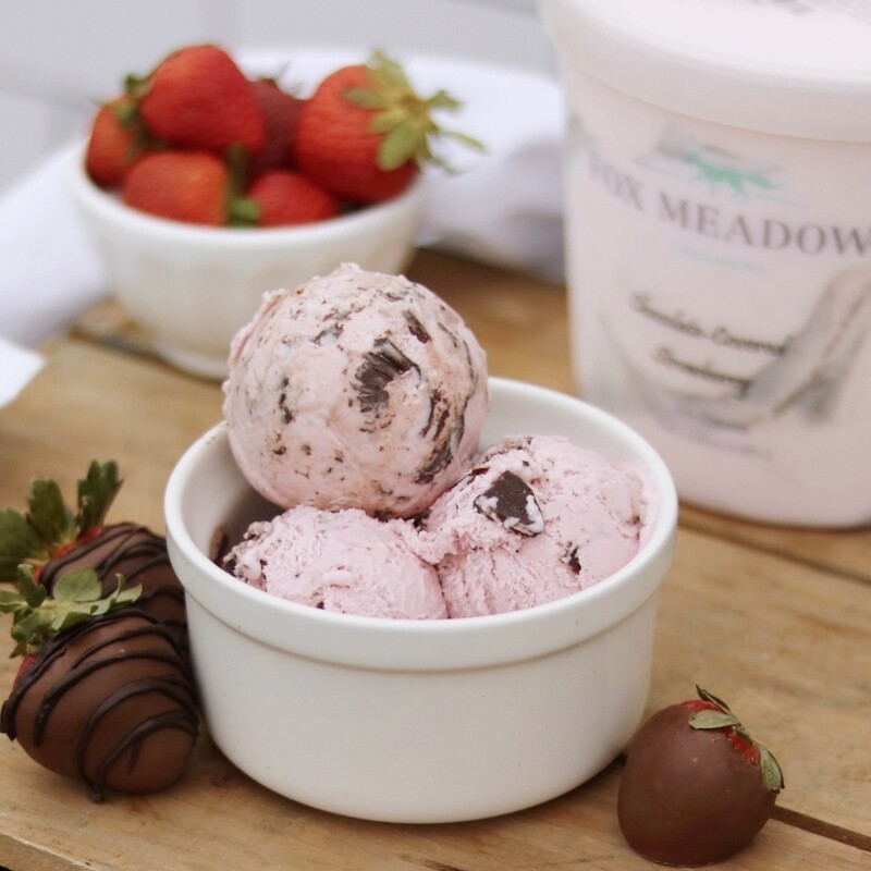 Chocolate-Covered Strawberry - 1/2 Gallon