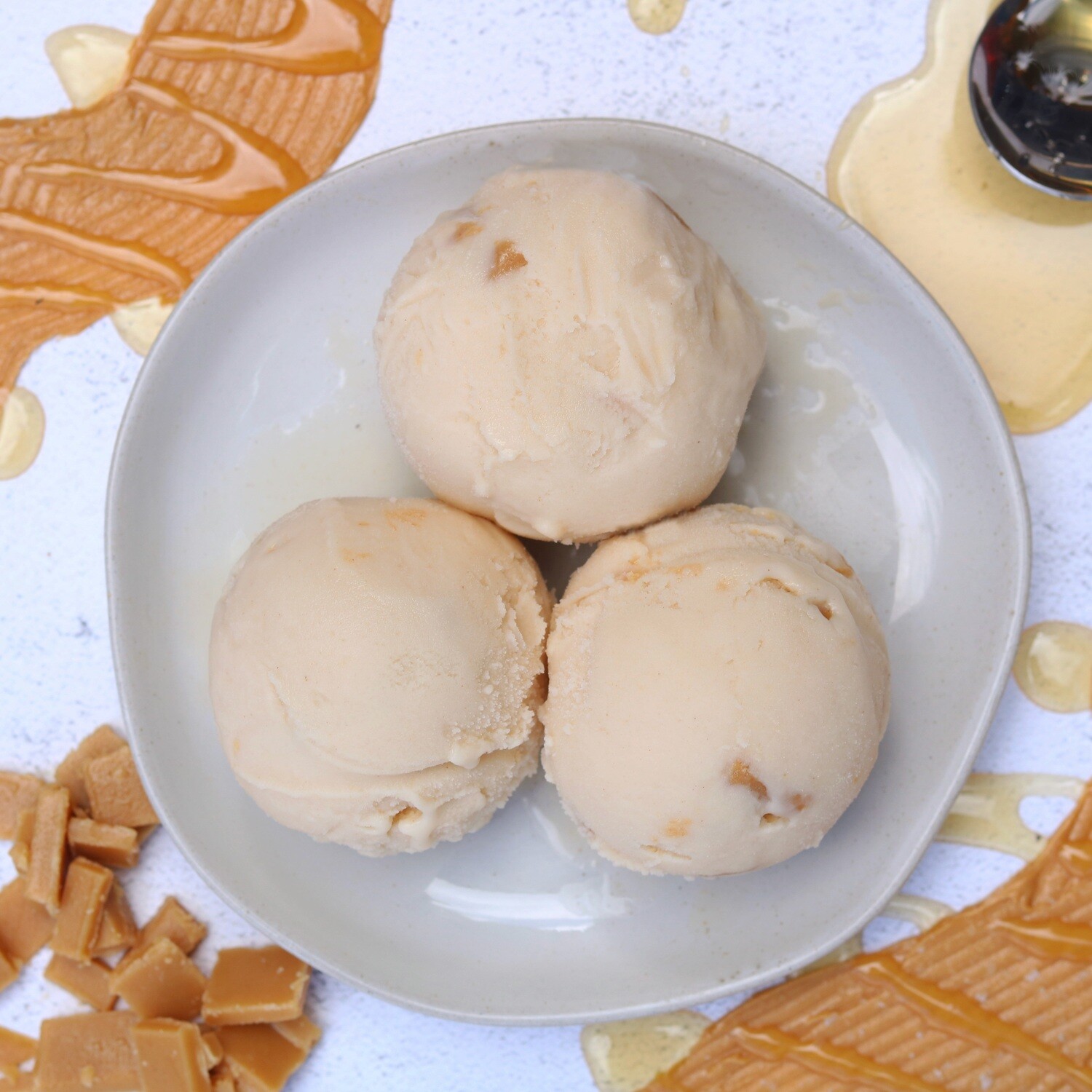 Salted Peanut Butter Fudge Sorbet