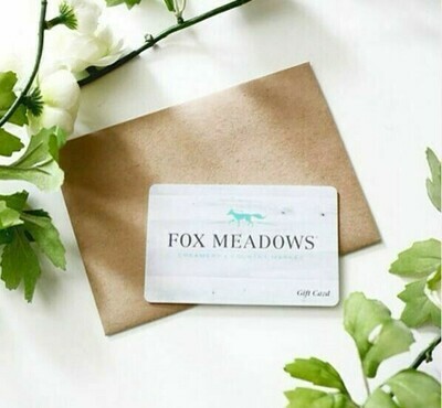 Fox Meadows Gift Cards