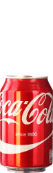 Blikje Coca cola