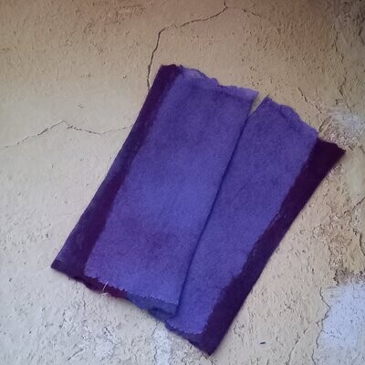 Blickfang-Stulpen von Lohmi-Designs- lila/violette Armstulpen