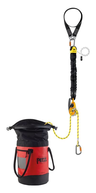 Petzl Jag Rescue Kit - Rettungssystem zum Lösen und Abseilen eines Verletzten 30 m