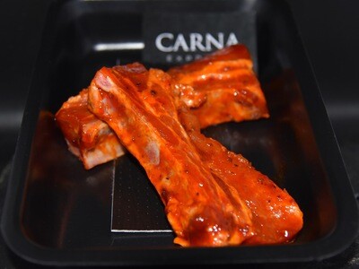 Fricassé de porc pointe avec os marinée Hot & Spicy