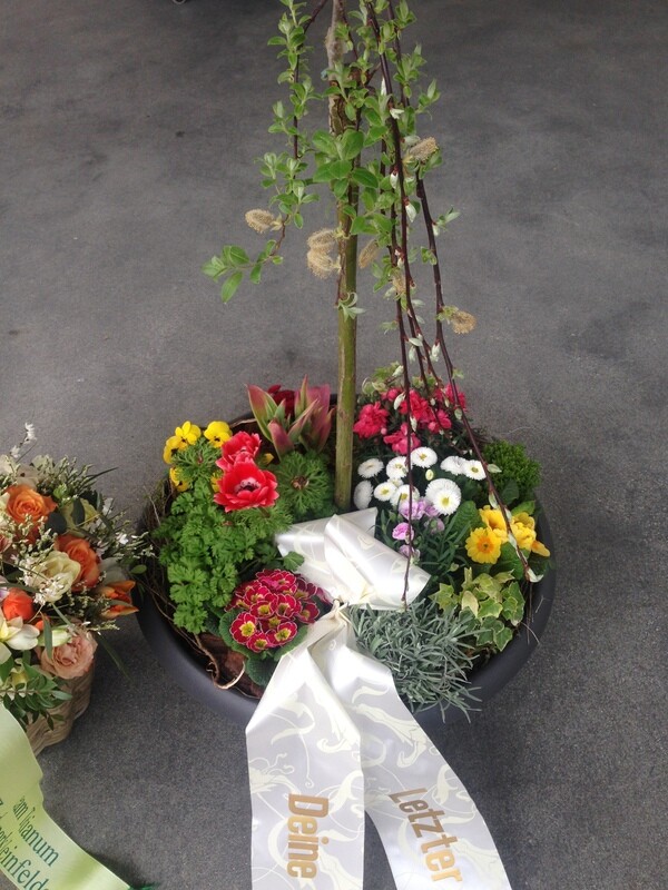 Blumenschale (Trauerfall)