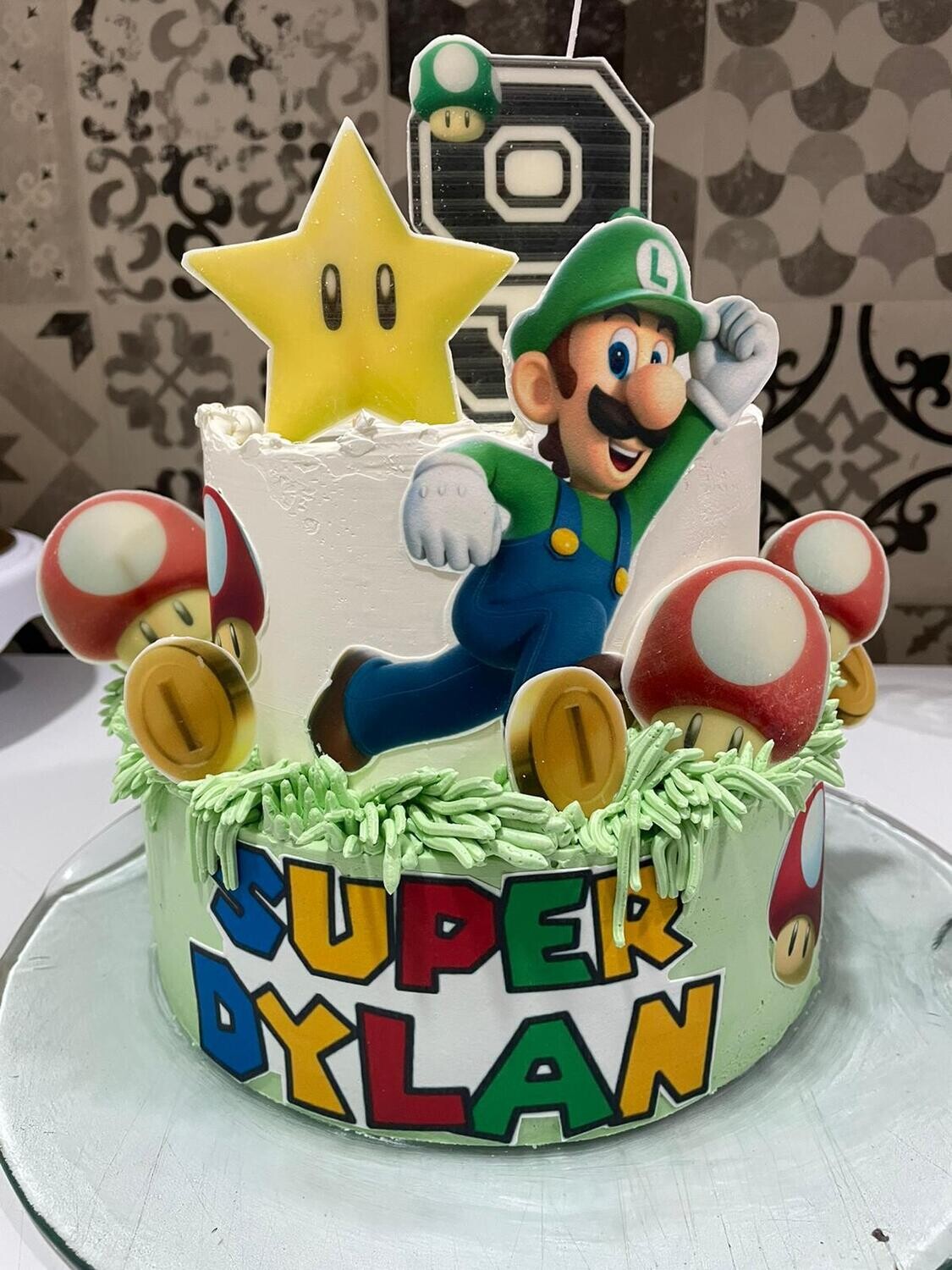Pastel Super Mario 2 pisos desde 21 raciones