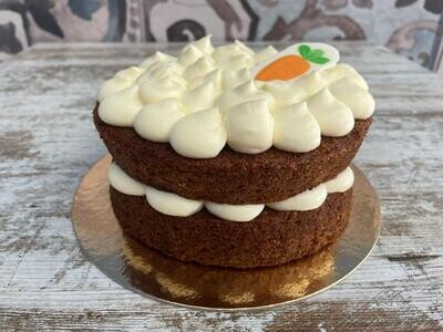 Pastel Carrot cake 9 raciones