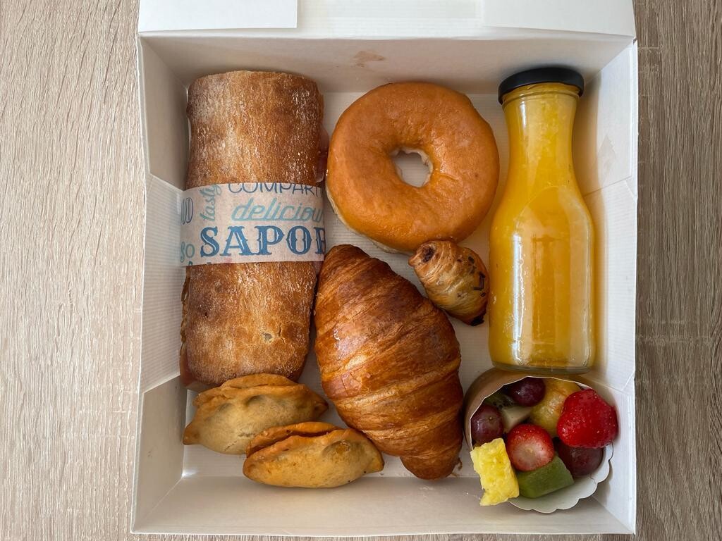 Caja mini desayuno berlina