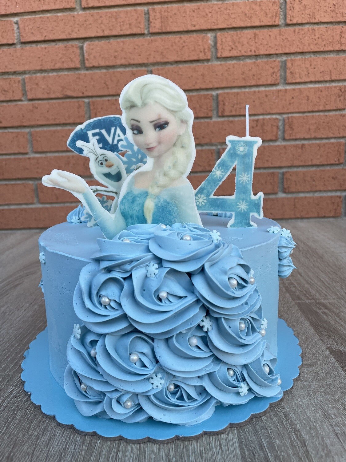 Pastel Elsa desde 9 raciones