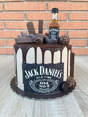 Pastel Jack Daniel's desde 9 raciones