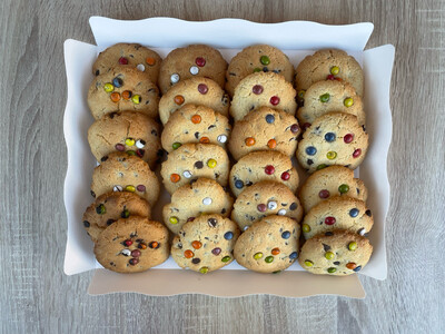 Bandeja Minis Cookies Americana 24 ud