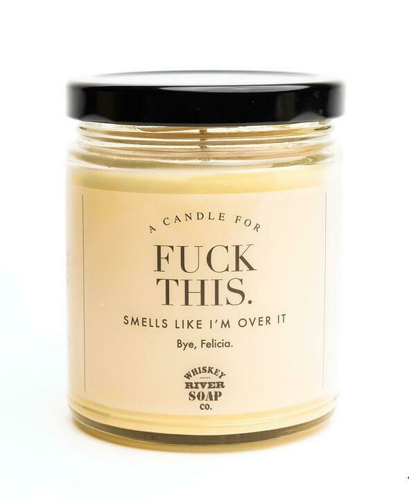 W.T.F. 6.5 oz Candles: Fuck This