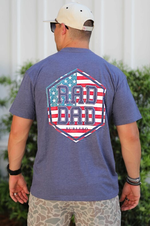 Burlebo Rad American Dad Short Sleeve T-Shirt