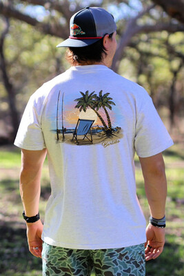 Burlebo Sunset Beach Short Sleeve T-Shirt
