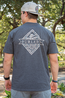 Burlebo Deer Camo Logo Short Sleeve T-Shirt