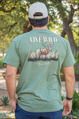 Burlebo Live Wild Short Sleeve T-Shirt