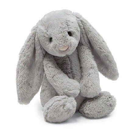 Jellycat Bashful Grey Bunny Medium