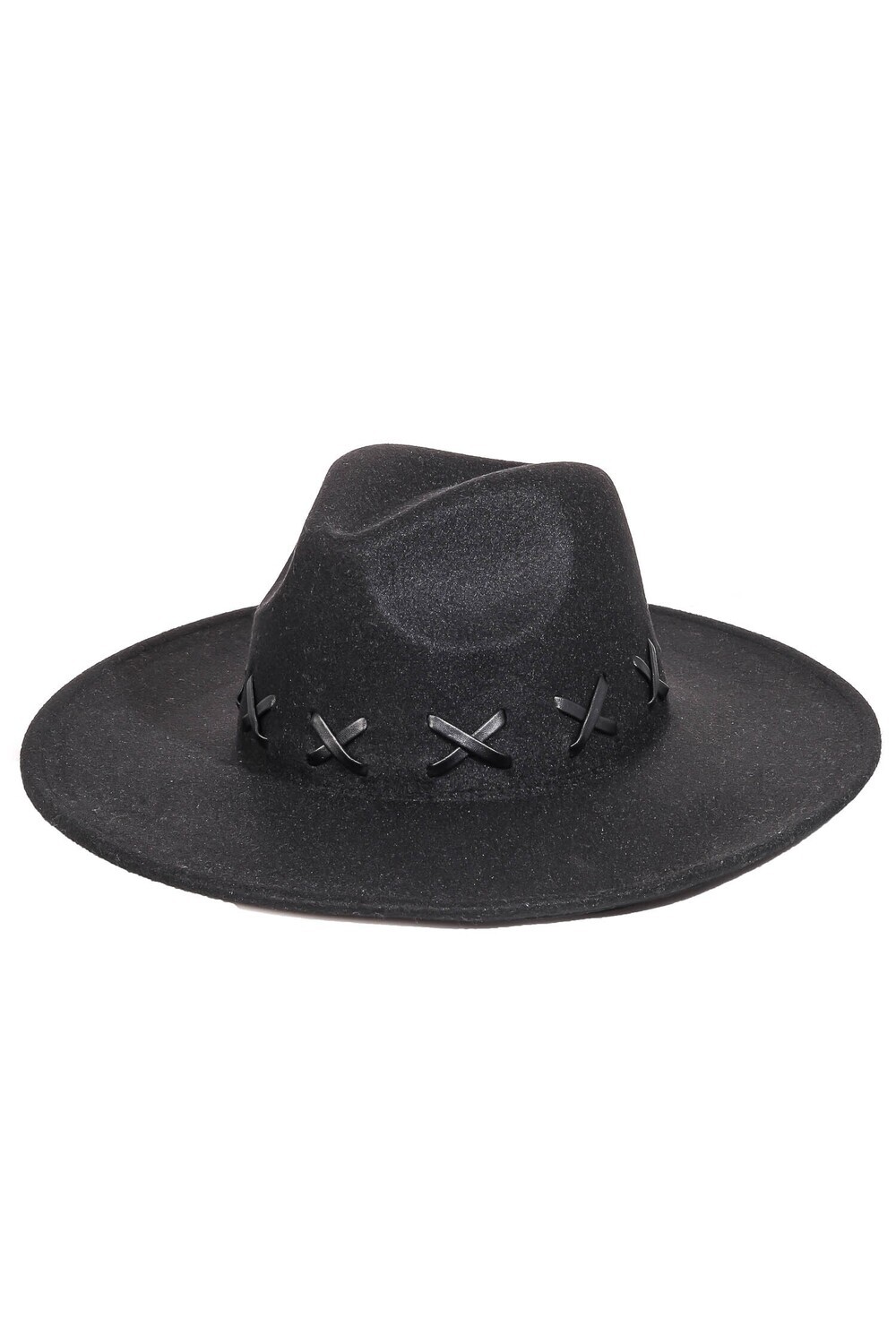 X Weave Fedora Hat