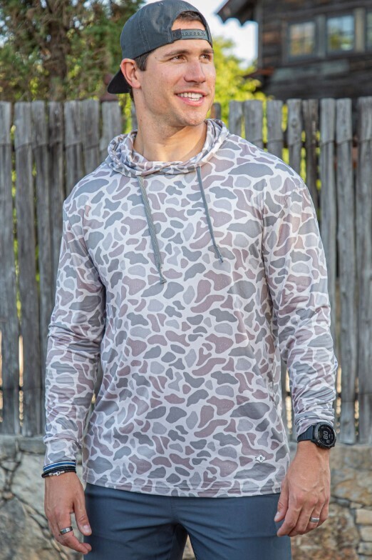 Burlebo Classic Deer Camo Performance Hoodie