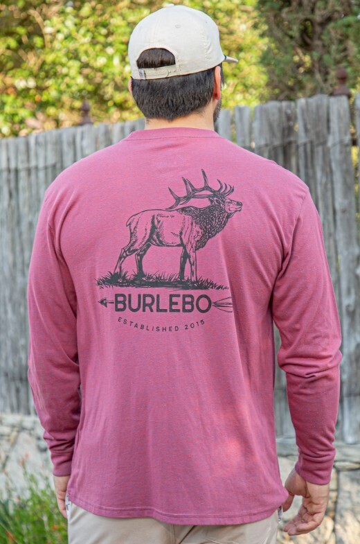 Burlebo Rustic Elk LS T-Shirt