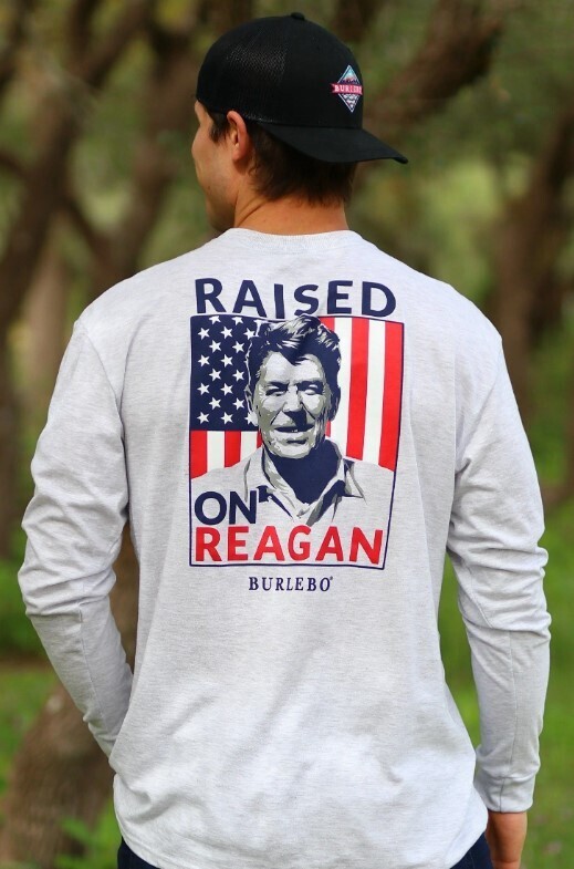 Burlebo Raised On Reagan LS T-Shirt
