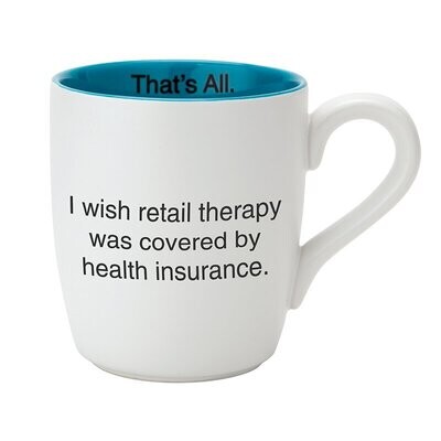 16 oz. Retail Therapy Coffee Mug