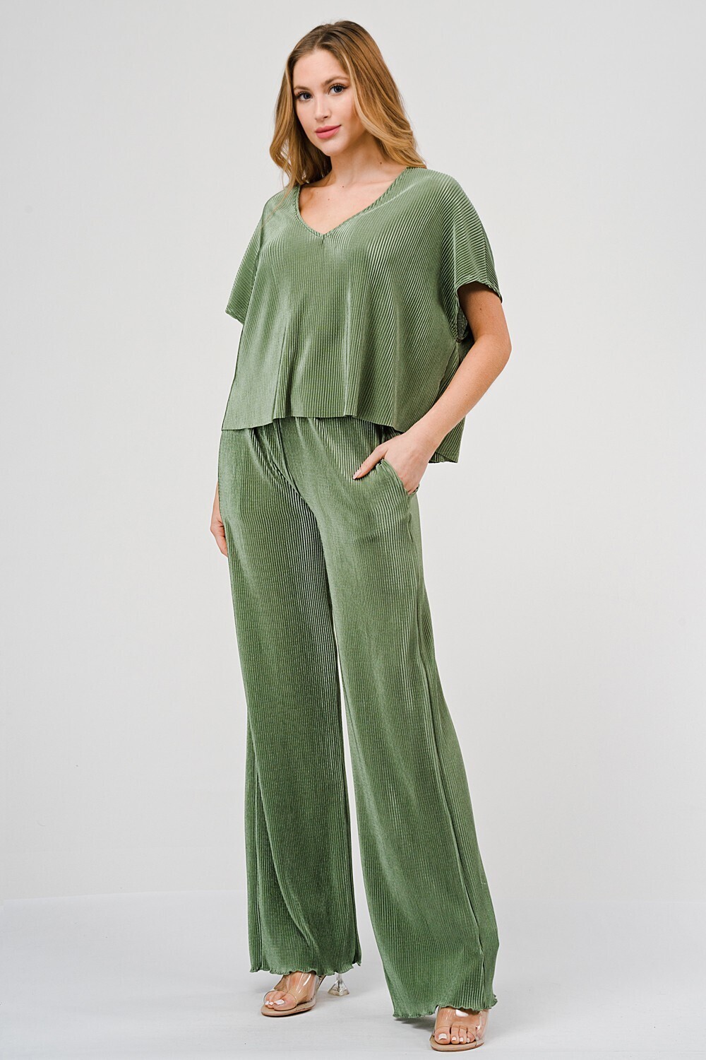 Sage Bodre Relaxed Top