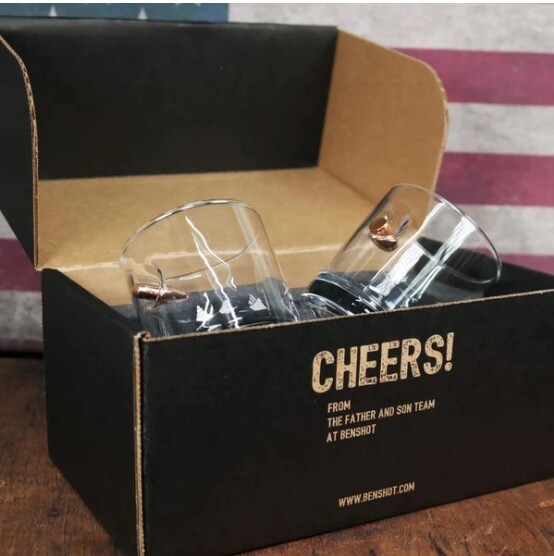 .308 & 0.45ACP Rocks Glass Gift Set