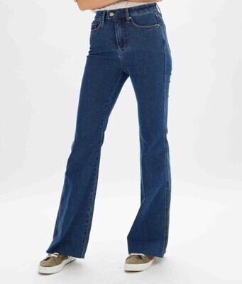 Control Top High Waisted Flare Jeans