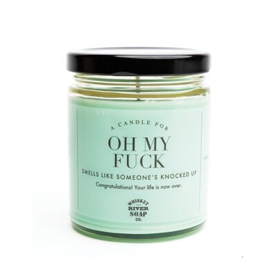 W.T.F. 6.5 oz Candles: Oh My Fuck