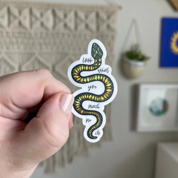 Look What You Made Me Do sticker