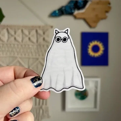 Anti-hero Ghost sticker