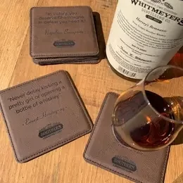 Drinking Quote Party Coaster Set | default
