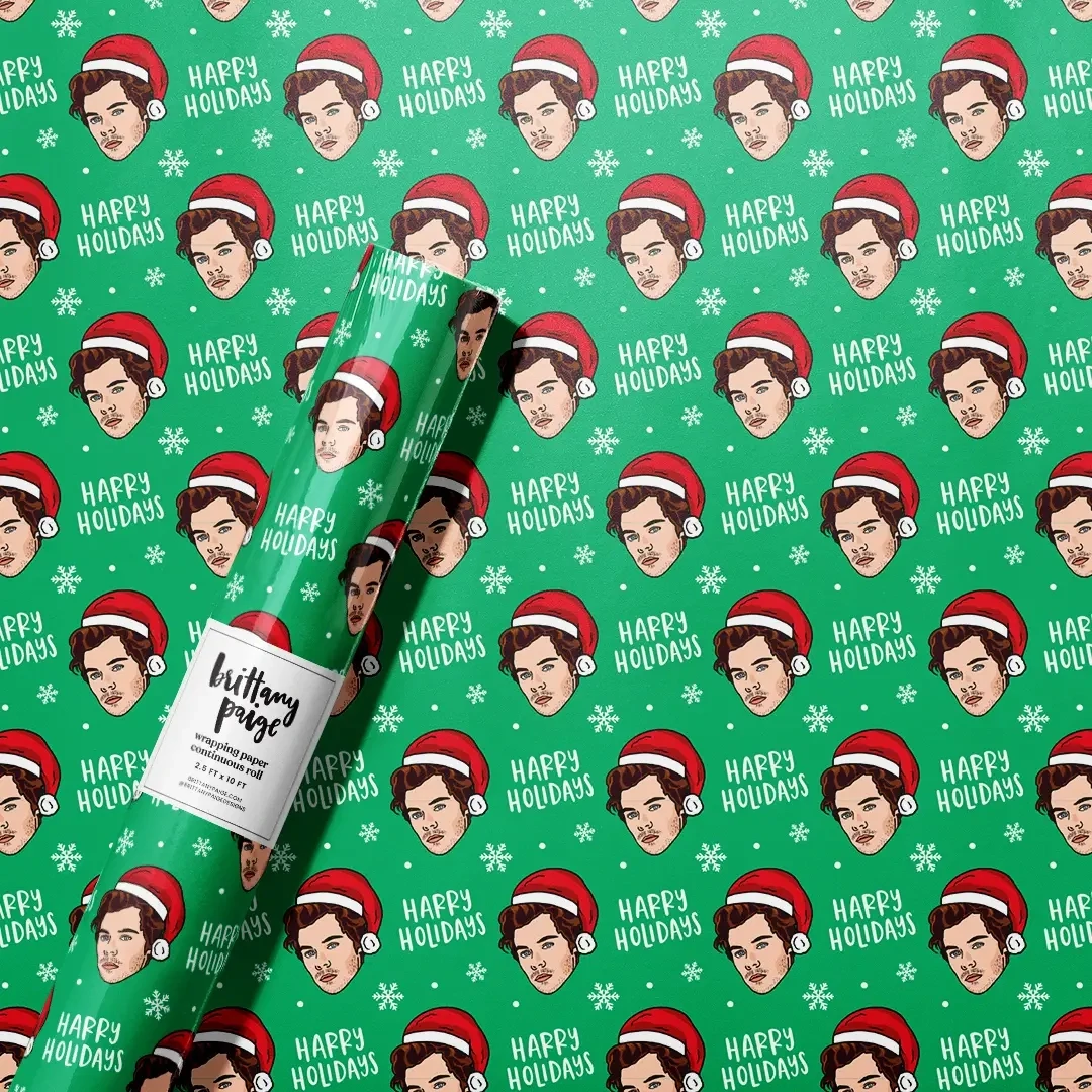 Harry Holidays Wrapping Paper