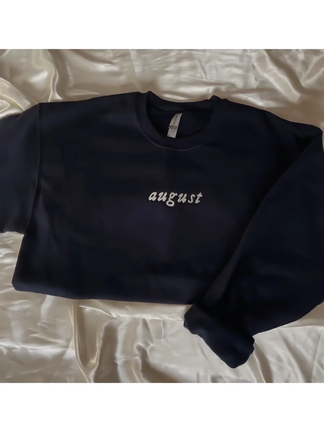 August Embroidered Sweatshirt