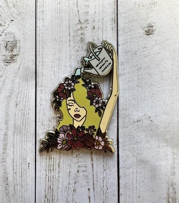Watering Can Ivy Pin