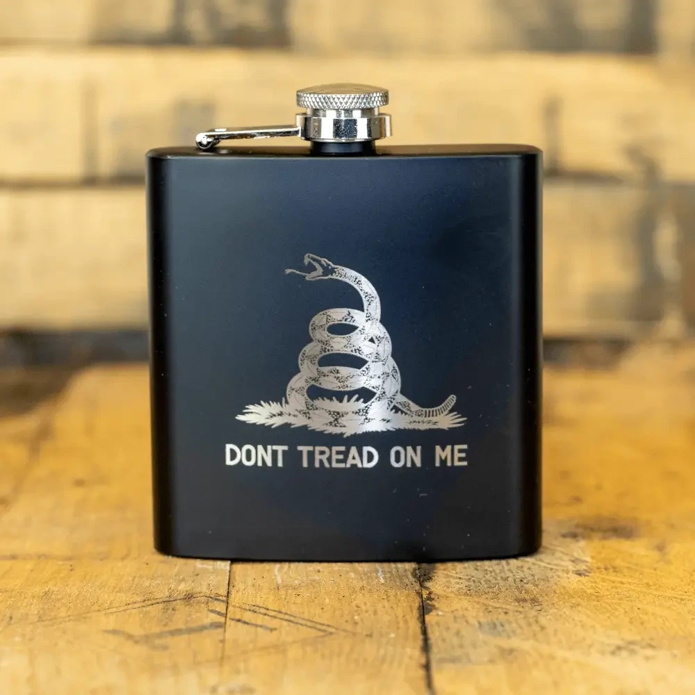 Drinking Flask - Dont' Tread