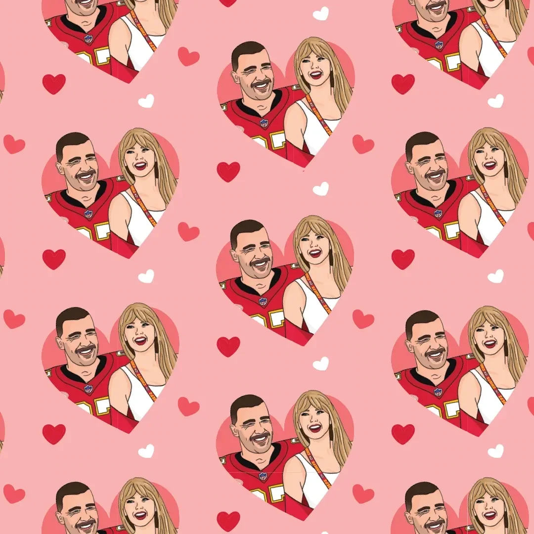 Tay + Trav Wrapping Paper